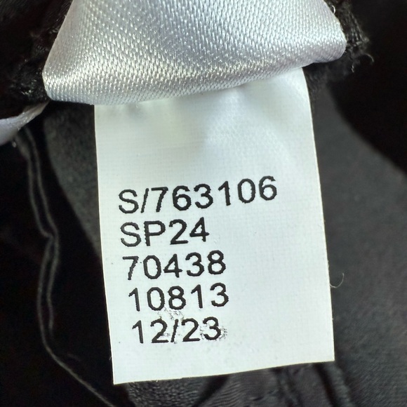 Loft Ann Taylor $89 Petite Button Trim Pocket Sutton Skinny Pants Black size 0P - Picture 8 of 9